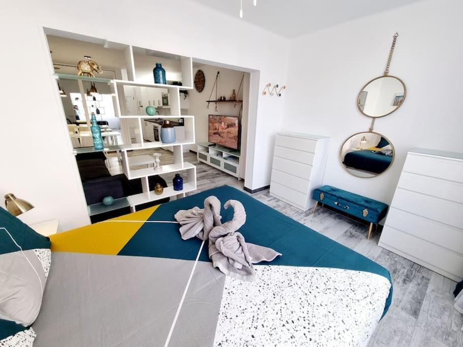 Apartamento Smeraldo 11 Playa Roca Коста-Тегисе Экстерьер фото